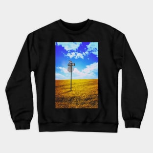 Ambiguous Sign Crewneck Sweatshirt